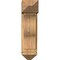 Ekena Millwork Funston Arts and Crafts Rough Sawn Bracket w/ Offset Brace, Western Red Cedar, 8"W x 18"D x 30"H BKT0806X18X30FST03RWR - alternate 3